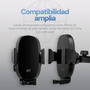 Soporte Celular Auto 3 en 1: Tablero, Parabrisas, Ventilación 360° Automático