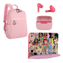 Kit Tablet Princesas 8" pulgadas  + Crossbody + Audífonos TWS Multi