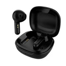 Audífonos inalámbricos TWS STF Kun: 12 hrs uso, Negro