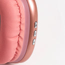 Audífonos inalámbricos On ear STF Aurum 10 hrs uso, función dual, Rosa