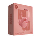 Audífonos inalámbricos On ear STF Kun: 7hrs uso, función dual, Rosa