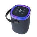 Bocina Inalámbrica portátil STF Lumo Totem: 3" pulgadas, 7hrs uso, 10W, TWS, correa, Luz RGB