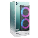 Bocina Inalámbrica Portátil STF Allure: 5"x2 pulgadas, Luz LED RGB, Negro