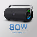 Bocina Portátil STF Boost Power: 80W de Potencia, TWS,  Power Bank