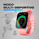 Smartwatch reloj inteligente | STF Kronos Optimum | 1.85", IP67 Rosa