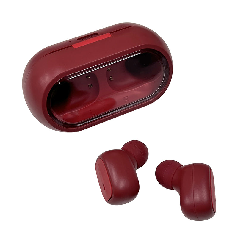 Audífonos Inalámbricos True Wireless | T2GO Dux | 3hrs uso, Tinto