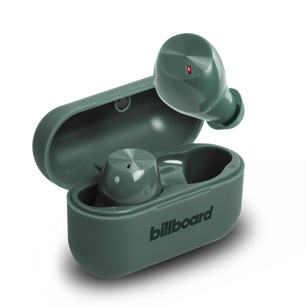 Audífonos Inalámbricos True Wireless | Billboard Soul track | Resistentes al agua IPX4 Verde