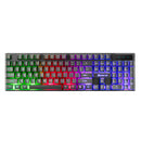 Teclado gamer |XTRIKE ME KB-305 |membrana slim con luz  gaming para computadora