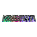 Teclado gamer |XTRIKE ME KB-305 |membrana slim con luz  gaming para computadora