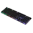 Teclado gamer |XTRIKE ME KB-305 |membrana slim con luz  gaming para computadora