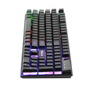 Teclado gamer |XTRIKE ME KB-305 |membrana slim con luz  gaming para computadora