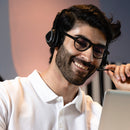 Audífono Alámbrico On-ear STF Pro Para computadora, Micrófono