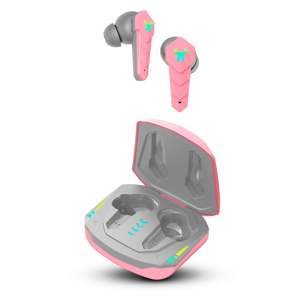 Audífonos Inalámbricos True Wireless | STF Muspell  | Gaming, RGB Rosa