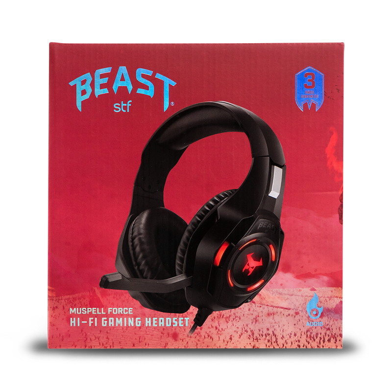 Audífonos Gamer | STF Beast Muspell Force | Hi-Fi, Gaming para computadora