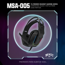 Audifonos Alambricos On Ear MSA-005 Gaming Beast STF Micrófono Conexión 3.5 mm Luz Led