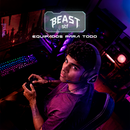 Audifonos Alambricos On Ear Muspell Prime Gaming Beast STF Bocina 50mm Micrófono Luz Led Negro
