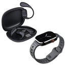 Kronos Train Pack STF: Smartwatch 2" + Audífonos Inalámbricos OWS, resistentes al agua, negro
