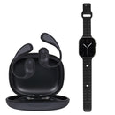 Kronos Train Pack STF: Smartwatch 2" + Audífonos Inalámbricos OWS, resistentes al agua, negro