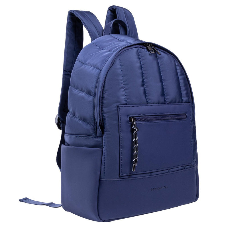 Mochila para Laptop Fuji: 15.6", Banda para Equipaje, Azul