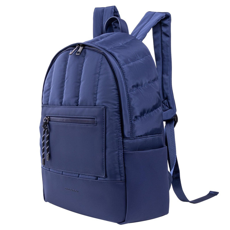 Mochila para Laptop Fuji: 15.6", Banda para Equipaje, Azul