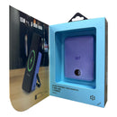 Batería Power Bank Portátil STF 5000 mAh 20W Carga Magnética Lila
