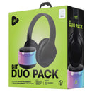 Bit Duo Pack STF Audífonos On-Ear + Bocina RGB