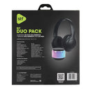 Bit Duo Pack STF Audífonos On-Ear + Bocina RGB