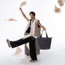 Bolsa Tote Bag Onna Laptop 15" Cool Capital Gris