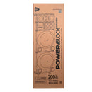 Bafle Inalambrico Power Block Coloso STF 200W Mega Bass 2x15 Luz RGB