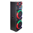 Bafle Inalambrico Power Block Coloso STF 200W Mega Bass 2x15 Luz RGB
