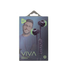 Audífonos Inalámbricos In-Ear STF VIVA: Sonido Potente, Alcance de 10m Verde