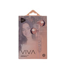 Audífonos Inalámbricos In-Ear STF VIVA: Sonido Potente, Alcance de 10m Rosa