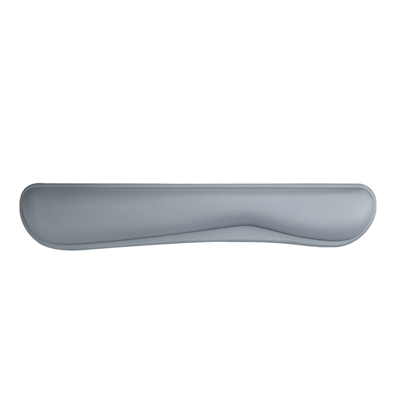 Kit Teclado inalámbrico + Reposa muñecas  | STF VIVA! | Para computadora gris