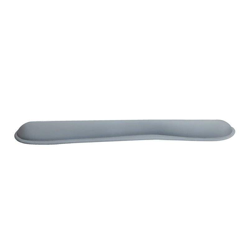 Kit Teclado inalámbrico + Reposa muñecas  | STF VIVA! | Para computadora gris