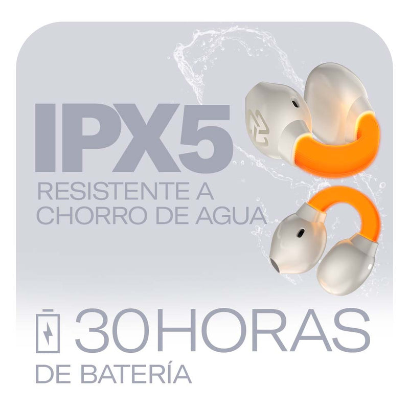 Audífonos inalámbricos OWS | STF Sport One Plus | 5hrs uso protección IPX5