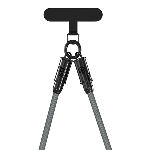 Cable Sujetador STF Tipo C: 60W, Carga Rápida, Función Soporte, 30 cm