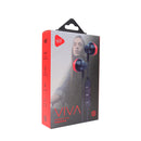 Audífonos Inalámbricos In-Ear STF VIVA: Sonido Potente, Alcance de 10m Rojo