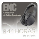 Audífonos inalámbricos On ear STF One Plus ANC: 44 hrs uso, función dual, Negro