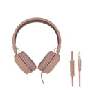 Audífonos alámbricos OE STF VIVA: Micrófono, 40mm, Rosa