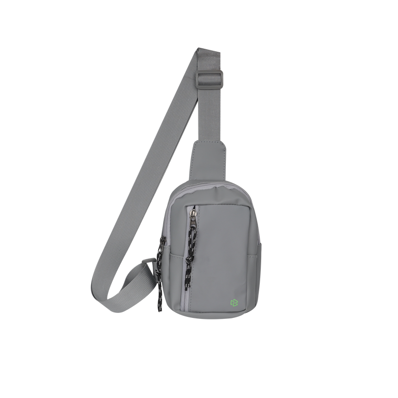 Crossbody para Celular STF VIVA: Universal, Ajustable, Compacta, Gris