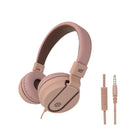 Audífonos alámbricos OE STF VIVA: Micrófono, 40mm, Rosa