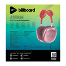 Audífonos Inalámbricos On-Ear Atrium STF - Billboard: 8hrs Uso, Rosa