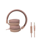 Audífonos alámbricos OE STF VIVA: Micrófono, 40mm, Rosa