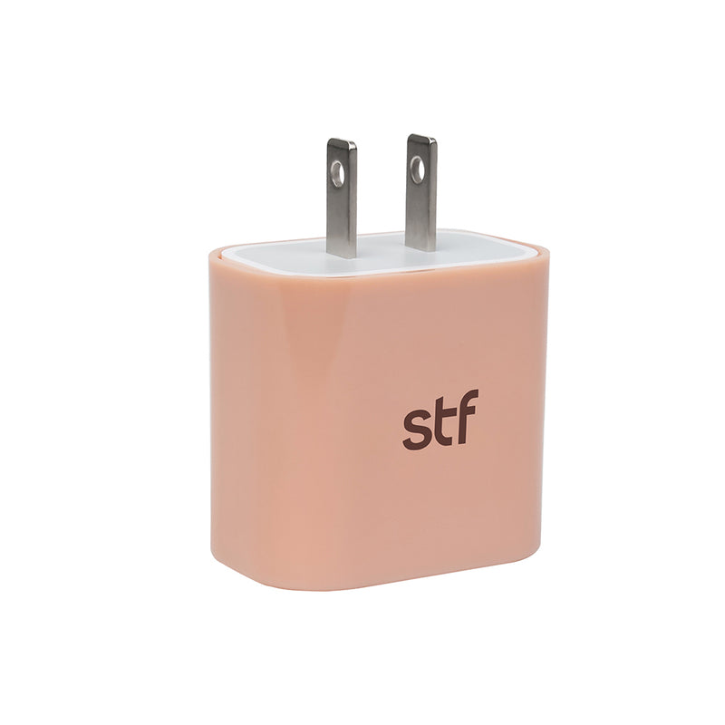 3 Pack Carga Ultra Rápida VIVA: Cargador 20W + Cable 60 W Tipo C-Lightning + Kit protector Nude