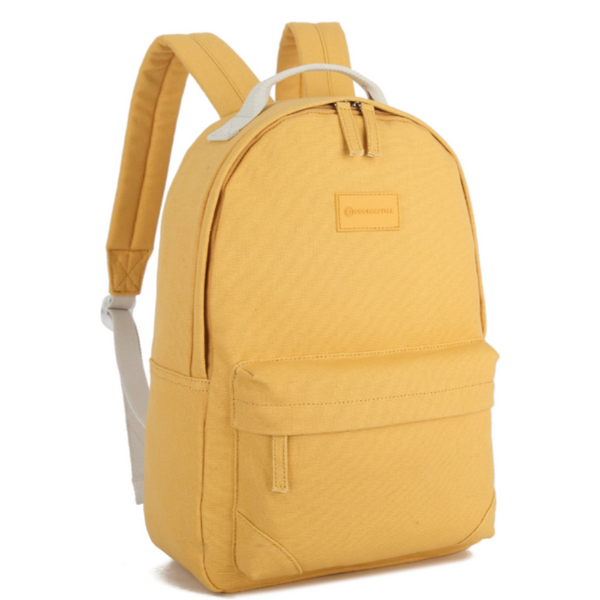 Mochila para laptop CoolCapital Canva: 14" pulgadas, Amarillo