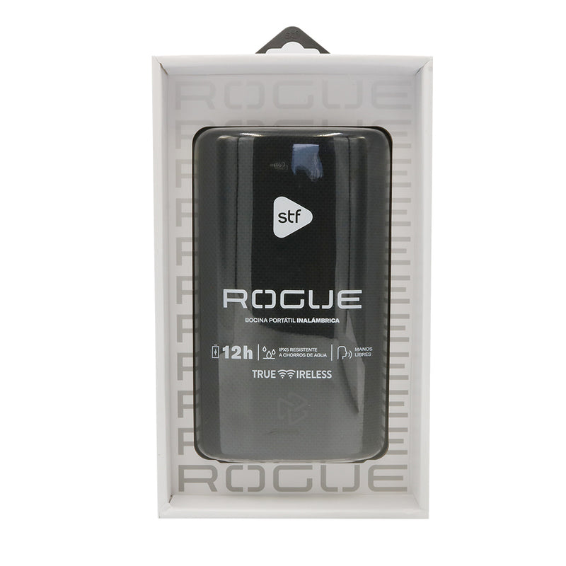 Bocina Inalámbrica portátil | STF Rogue | 2"pulgadas 12Hrs uso 10W función TWS protección IPX5