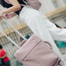 Maleta de viaje + Mochila Dott Cool Capital Combo Equipaje Carry On Cabina Rosa