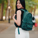 Mochila para Laptop 14" con Cangurera CoolCapital Canyon: Protección y Organización Total, Verde