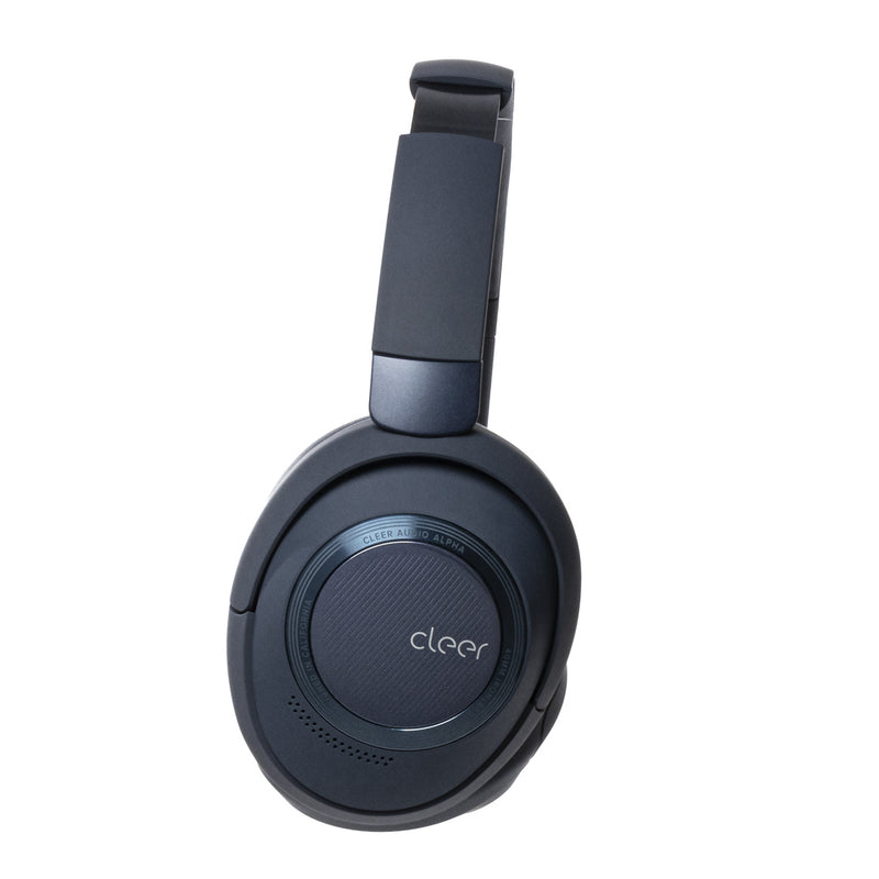 Audifonos Cleer Alpha Over-Ear: ANC Adaptativo, Audio Espacial, 35h Batería, Hi-Res azul