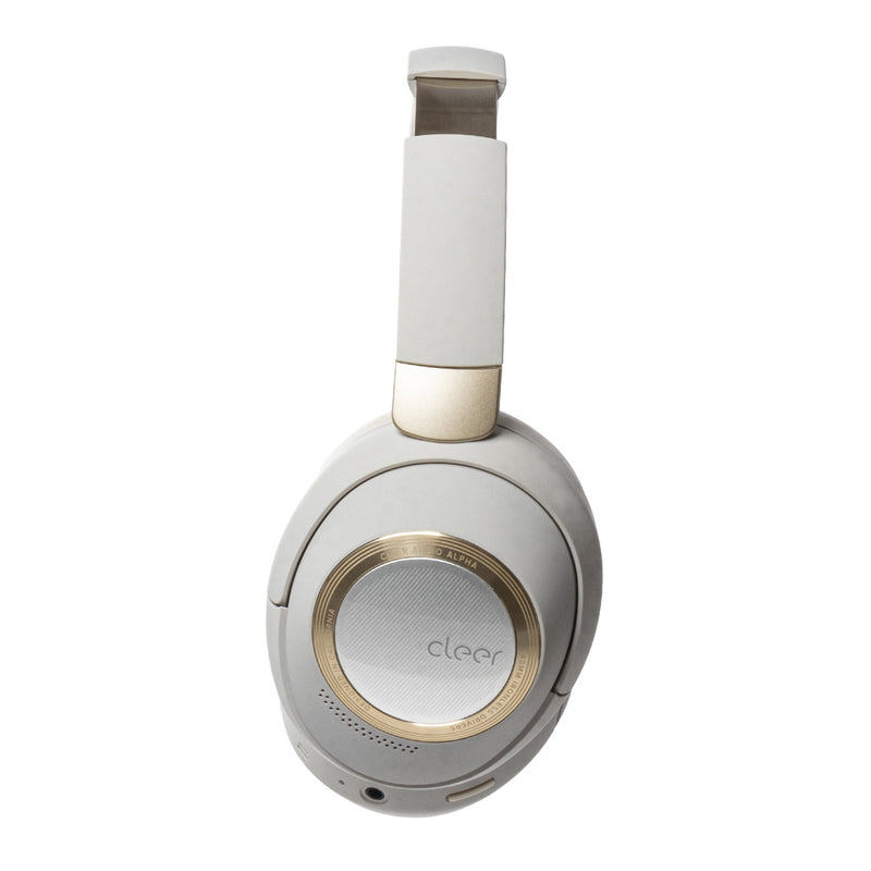Audifonos Cleer Alpha Over-Ear: ANC Adaptativo, Audio Espacial, 35h Batería, Hi-Res gris